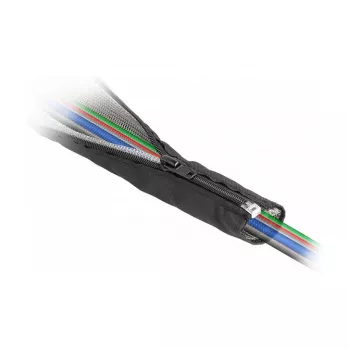 Osłona pleciona DeLOCK EMI Shielding 1m x 25mm czarna