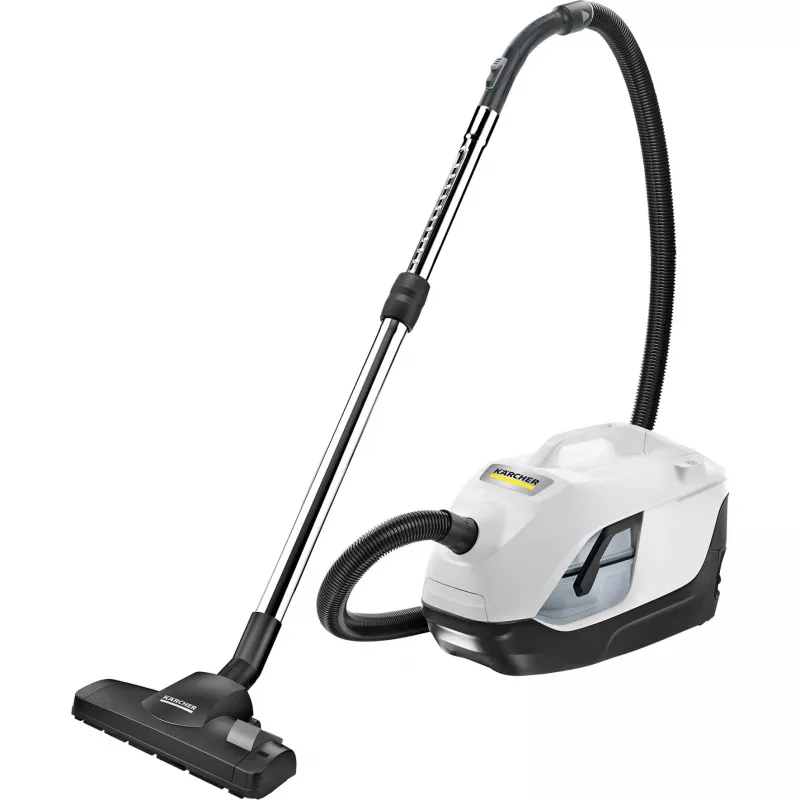 Odkurzacz cylindryczny Karcher DS 6 — na sucho, 650 W, pojemność na kurz 2 l, HEPA 13, promień działania 10,2 m, rura teleskopowa