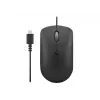 Przewodowa mysz optyczna Lenovo GY51D20875 USB Type-C, symetryczna, 2400 DPI, 4 przyciski, czarna
