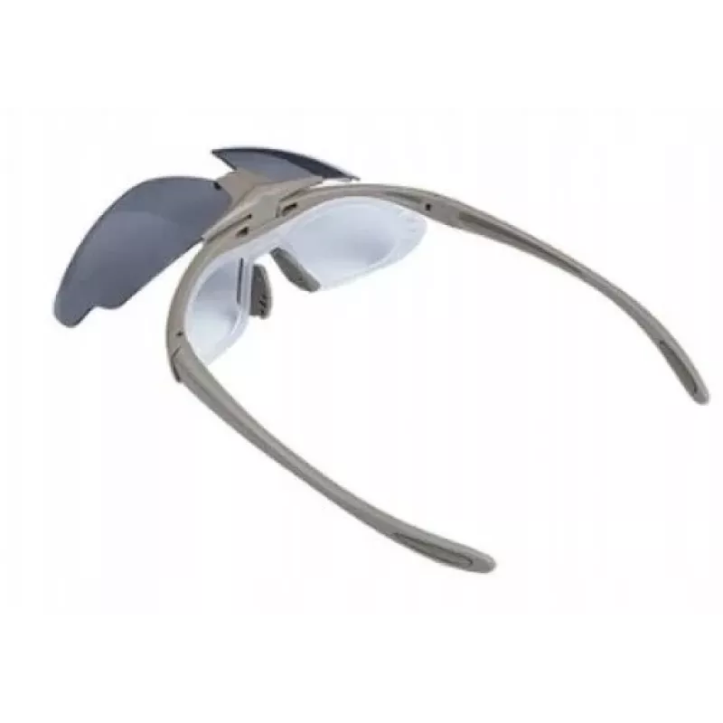 Okulary strzeleckie WOSPORT 6055T z 3 wymiennymi soczewkami i regulowanym paskiem