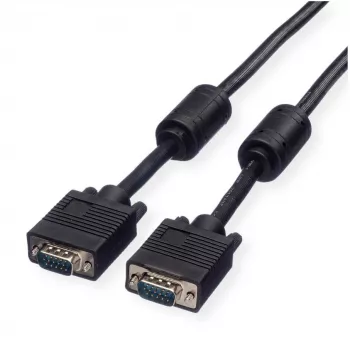 Kabel VGA ROLINE High Quality Ferrite DDC HD15 M/M 20 m
