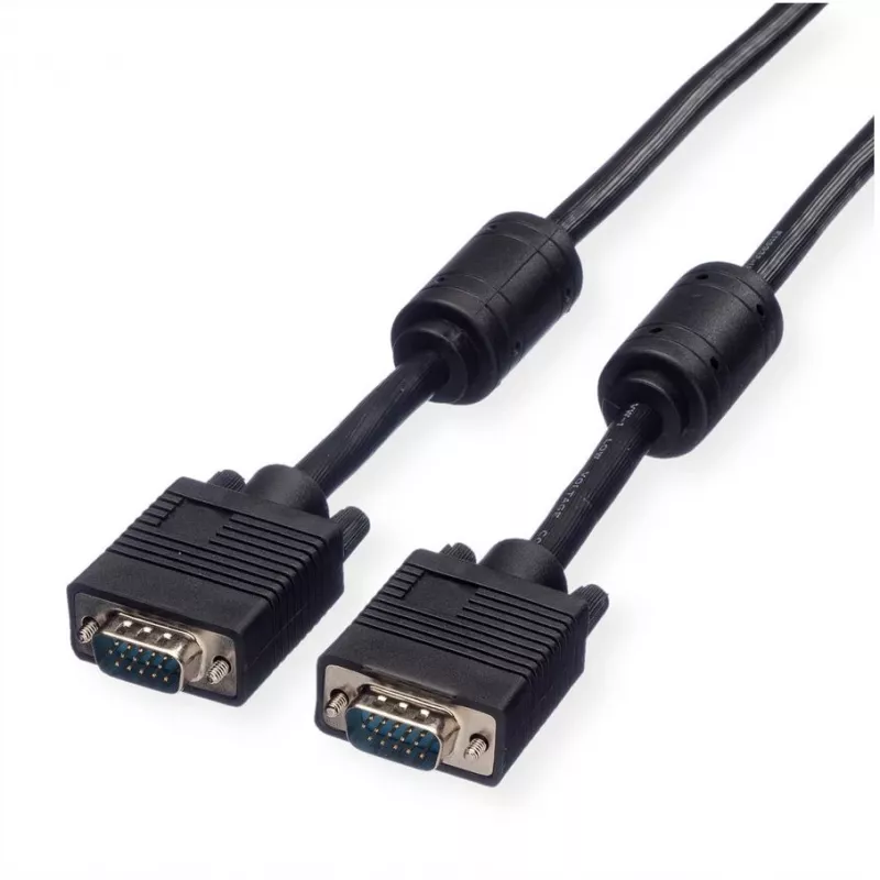 Kabel VGA ROLINE High Quality Ferrite DDC HD15 M/M 20 m