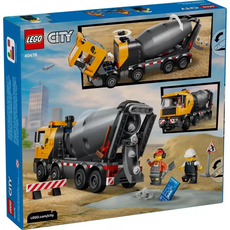 LEGO CITY 60478 Betoniarka
