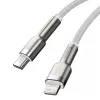 Baseus Cafule kabel 2m Lightning do USB C Szybkie ładowanie i transfer danych