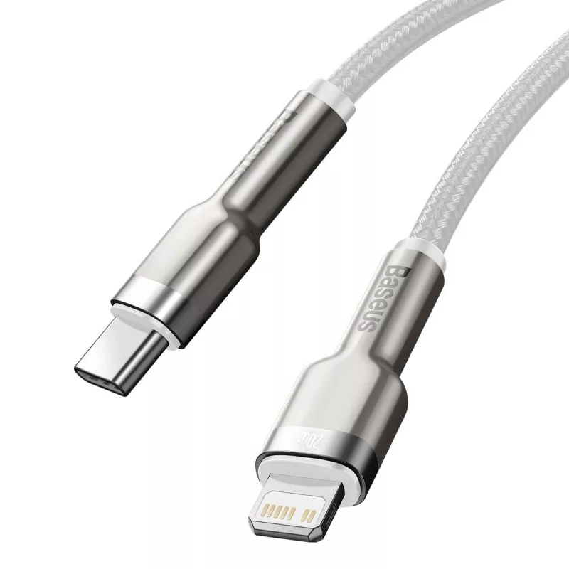 Baseus Cafule kabel 2m Lightning do USB C Szybkie ładowanie i transfer danych