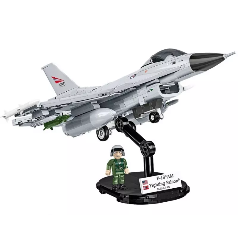 Cobi Zestaw konstrukcyjny F-16AM Fighting Falcon, 495 elementów, model w skali