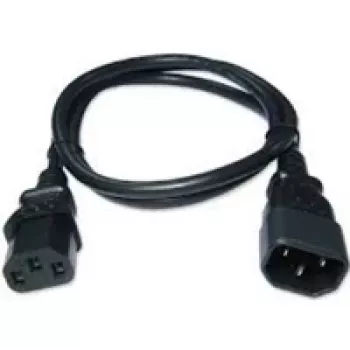 Zebra CS-CAB-IEC-L kabel zasilający Czarny 1 m złącze C13 złącze C14