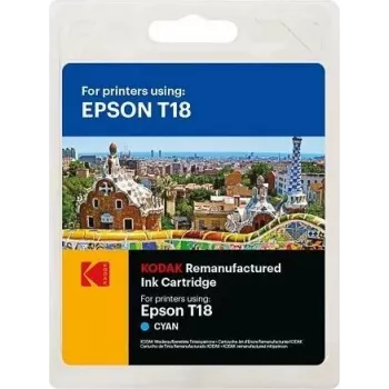 185E018002 KODAK EPS. XP205 TINTE CYA C13T18024012/T1802 230Seiten 12ml (185E018002)