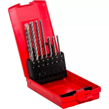 Zestaw wierteł udarowych Quattric II Set, SDS plus (5-częściowy, Ø 5-12mm)