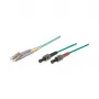 kabel krosowy LWL Duplex OM3 (Multimode, 50/125) LC/ST, LSZH, odwracalna polaryzacja, 5m, Good Connections®