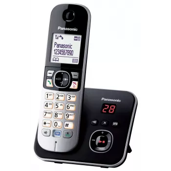 Telefon DECT Panasonic KX-TG6821GB Czarny
