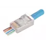 Wtyk przelotowy RJ45 STP Kat.5e Alantec WT116 opakowanie 100 szt., złącze ekranowane do kabli 8P8C