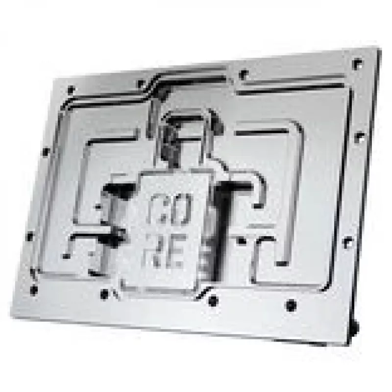 Karta graficzna Alphacool Core RX 9070 XT Taichi Transparent Chrome z backplate'em