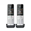 Gigaset COMFORT 500HX duo Analogowy/telefon DECT z identyfikacją rozmówcy Czarny, Srebrny