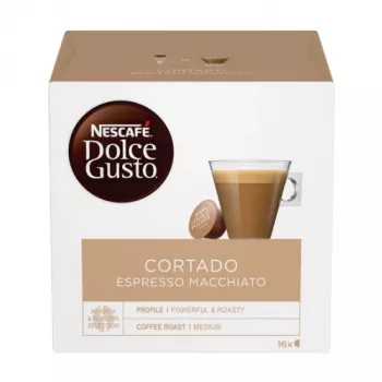 Nescafe Dolce Gusto Cortado Espresso Macchiato Kawa, 16 kapsułek