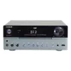 Domowy system audio mikro Aiwa MSBTU-700DAB — 25 W RMS, DAB+/FM, Bluetooth 10 m, CD w tacce, wyświetlacz LED, czarny/arktyczny niebieski
