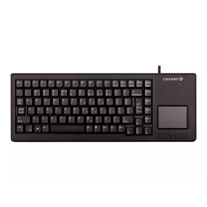 Klawiatura CHERRY XS Touchpad Uniwersalna USB QWERTY US Angielska Czarna