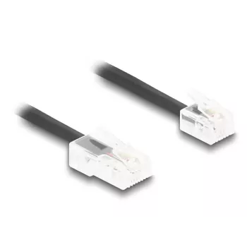 kabel telefoniczny DeLOCK 88479 2 m Czarny RJ-11 RJ-45