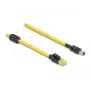 Kabel sieciowy DeLOCK 81252 Czarny Żółty 3m Cat6