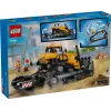 Zabawkowy spychacz budowlany LEGO 60466, seria City, 682 elementy, 3 minifigurki, zalecany wiek 8+, wymiary 120×240×130 mm
