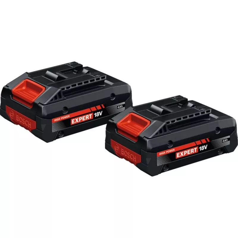 Zestaw akumulatorów Bosch Professional Expert EXBA18V-40 — 2 sztuki, 18 V litowo-jonowe, AMPShare Alliance
