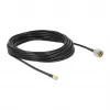 Kabel koncentryczny DeLOCK 89466 10 m wtyk N wtyk SMA czarny