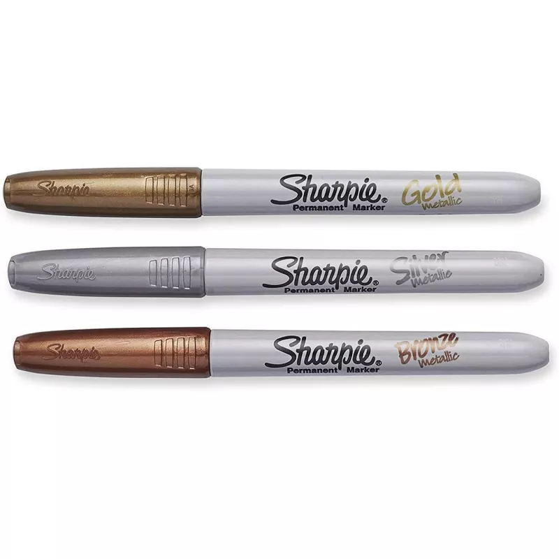 Marker Fine tip Sharpie 1986006 Brązowy Złoty Srebrny