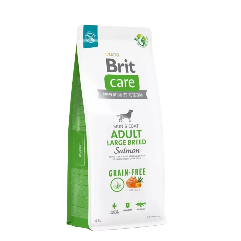 BRIT Care Adult Large Breed Salmon - sucha karma dla psów - 12 kg