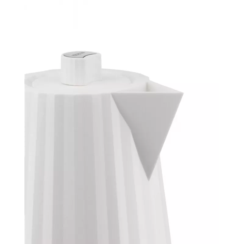Alessi MDL06 B Plisowany Czajnik Elektryczny, Czarny Wtyk Euro