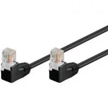 Kabel sieciowy Goobay 96085 Czarny 0.5m Cat5e U/UTP