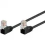 Kabel sieciowy Goobay 96085 Czarny 0.5m Cat5e U/UTP
