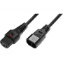 Microconnect PC1071 kabel zasilający Czarny 5 m C14 złącze C13 złącze