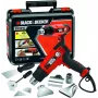 Opalarka Czarny & Decker KX2200K-QS — 2000 W, 720 l/min, do 645°C, rękojeść pistoletowa, 900 g