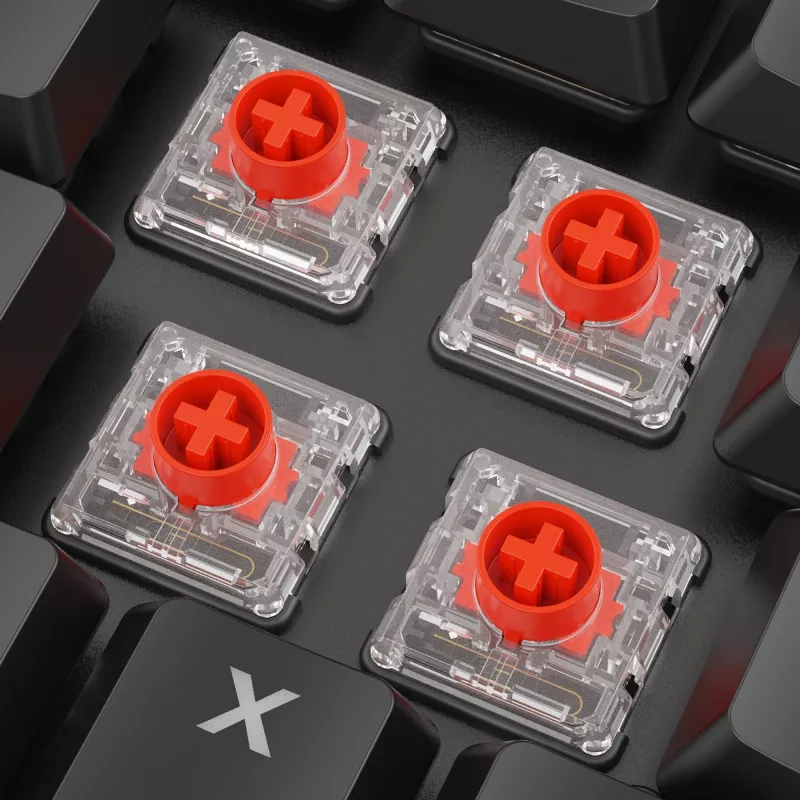 Sharkoon PureWriter W65 Klawiatura Gaming RF Bezprzewodowa QWERTZ Niemiecki Czarny