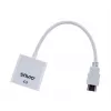 Adapter do kabla wideo Savio CL-27B 0,1 m HDMI Type A (Standard) VGA (D-Sub) biały
