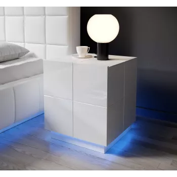 Cama REJA szafka nocna jasnoniebieska