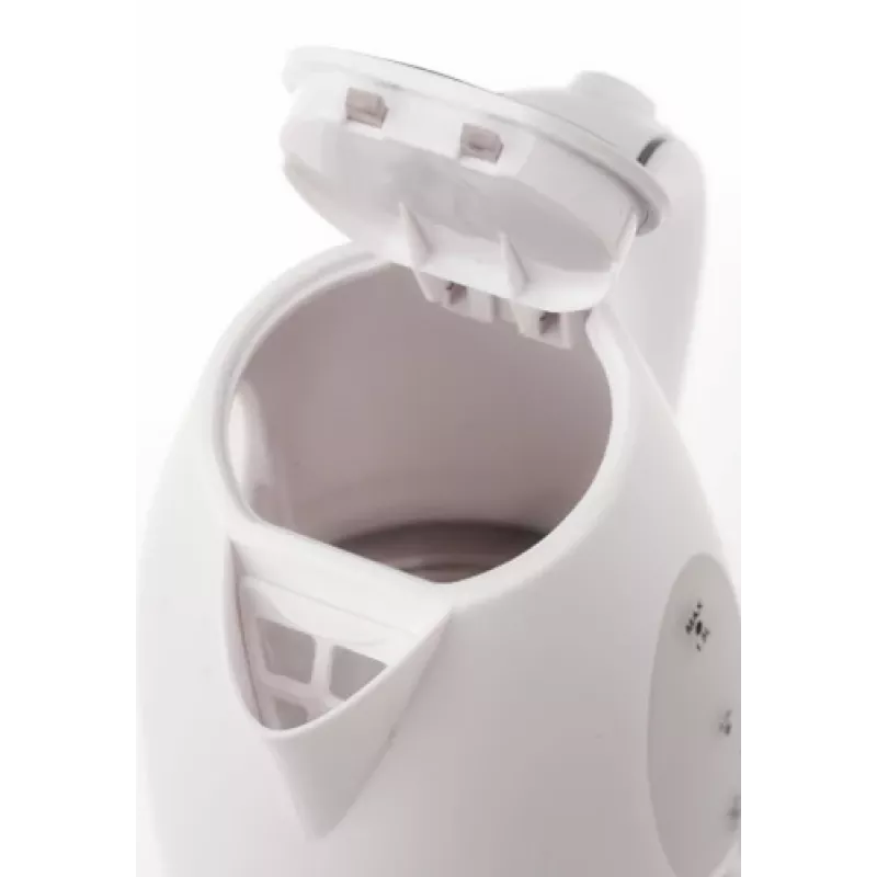 Adler | Czajnik | AD 1207 | Standard | 2000 W | 1.5 L | Plastik | Obrotowa podstawa 360° | Biały