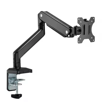 Ergo Office Uniwersalny Uchwyt Monitorowy na Biurko, Sprężyna Gazowa 17-35 15kg, VESA 75x75 / 100x100, ER-445