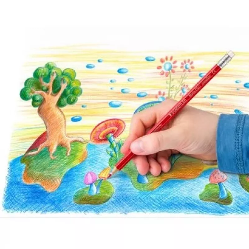 Zmywalne kredki kolorowe Staedtler Noris 144 50 Multicolour 24 szt.