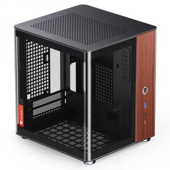 Obudowa PC Jonsbo TK-0, Mini-Tower, Mini-ITX, Czarna
