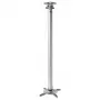 Techly ICA-PM-104XL uchwyt do projektora sufitowy Srebrny