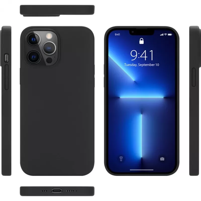StyleShell Shock, etui na telefon czarne, iPhone 16 Pro