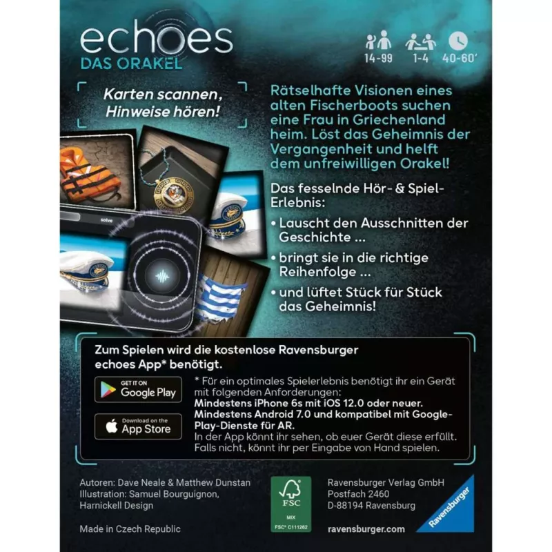 echoes Das Orakel, Gra rodzinna