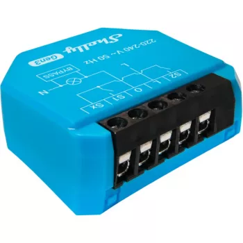Kontroler oświetlenia WiFi Shelly Shelly_1L_Gen3 — 1-kanałowy moduł bez przewodu neutralnego, 220–240 V, Wi‑Fi/Bluetooth, 802.11 b/g/n