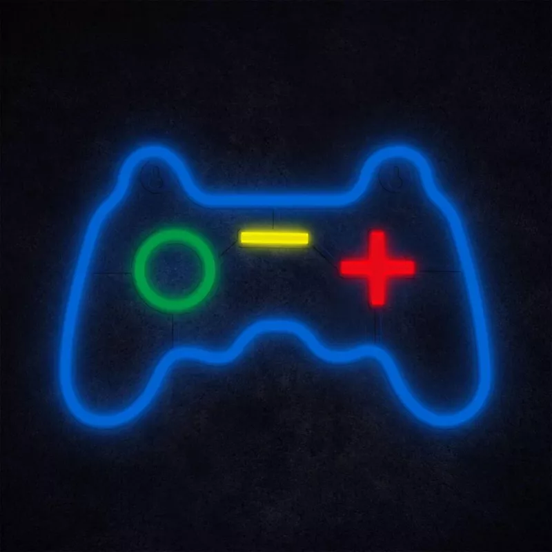 Przewodowy gamepad USB MANTA SNL55MT z neonowym podświetleniem