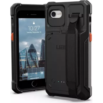 UAG Urban Armor Gear Workflow Etui z baterią | Apple iPhone SE (2022 i 2020) | czarny | bulk | WF0000044040 (WF0000044040)