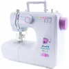 Mechaniczna maszyna do szycia Łucznik Lena 2019 — podstawowy model mechaniczny, 16 programów, 24 W, wolne ramię, dziurka 4-etapowa