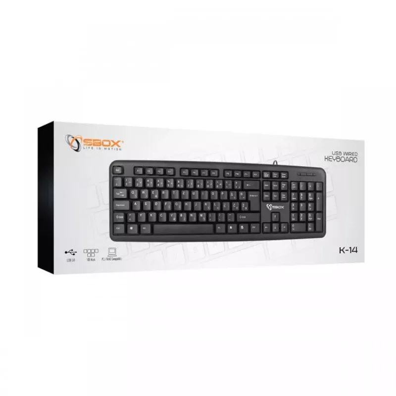 Klawiatura Sbox K-14 USB przewodowa US