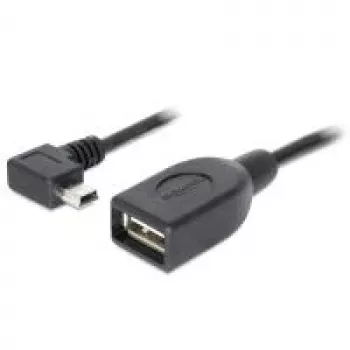 Kabel USB DeLOCK 83356 USB 2.0 0,5 m Mini-USB A USB A Czarny