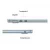 MacBook Air 13, Sky Blue, M4 (10-CPU/10-GPU), 16GB, 512GB, niemiecki, zasilacz 35W Dual USB-C Port, MC6U4D/A